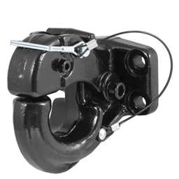 Pintle Hook (10,000 lbs., 2-1/2" or 3" Lunette Rings) - 48205