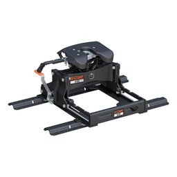 CURT A25 Sliding 5th Wheel Hitch with Rails, 25,000 lbs. - 16651