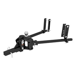 Curt TruTrack 4P Weight Distribution Hitch with 4x Sway Control, 8-10K - 17500