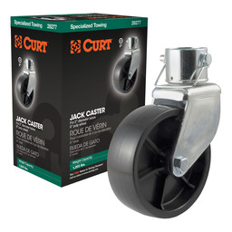 6" Jack Caster (Fits 2" Tube, 1,200 lbs, Packaged)