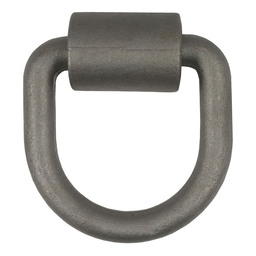 Curt 3" x 3" Weld-On Tie-Down D-Ring (6,100 lbs, Raw Steel) - 83750