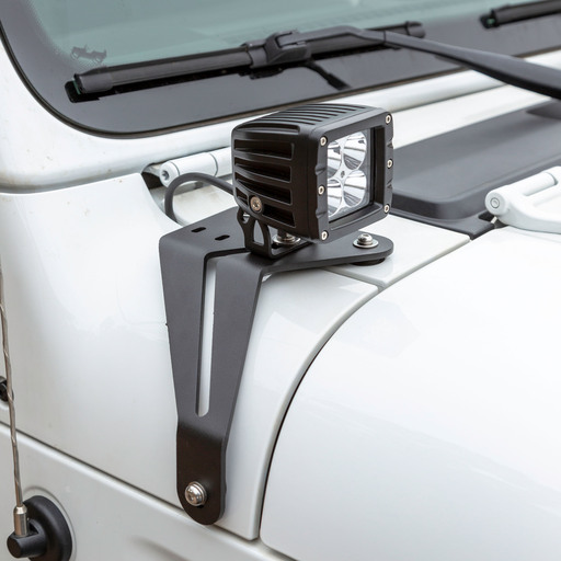 Jeep Wrangler JL, Gladiator Windshield Lights and Brackets