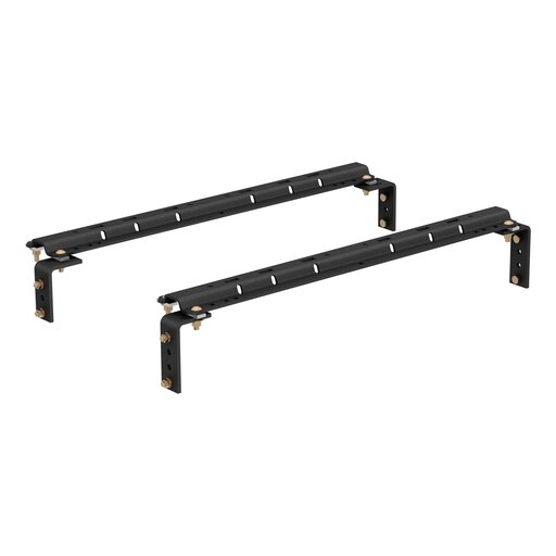 Curt Universal 5th Wheelbase Rails, 25K (Carbide Black) - 16200