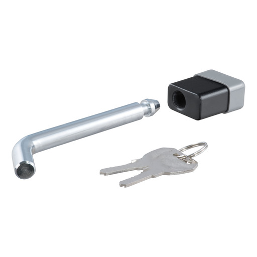 5/8" Hitch Lock (2", 2-1/2" or 3" Receiver, Deadbolt, Chrome)