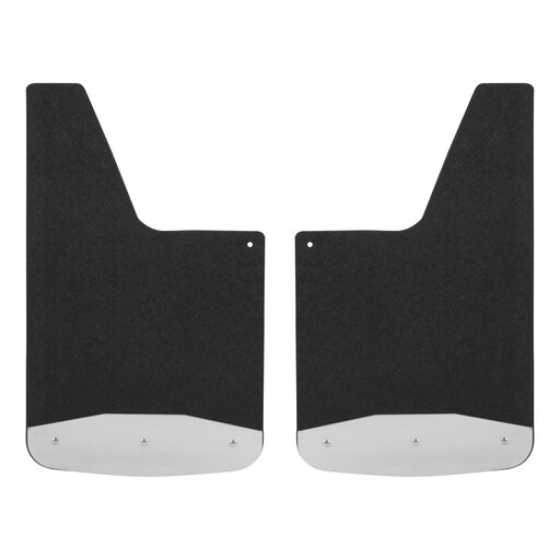 Rear 12" x 23" Textured Rubber Mud Guards, Select Ram 1500 (2 Flaps)