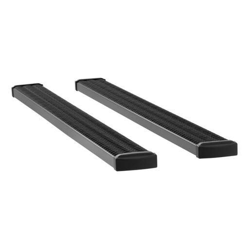 Grip Step 7" x 88" Black Aluminum Running Boards, Select Toyota Tundra