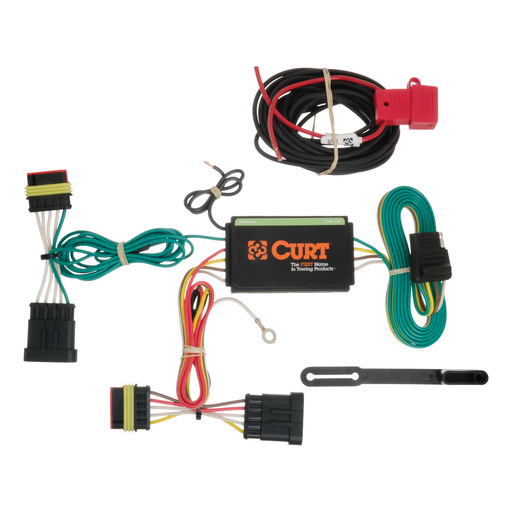 Custom Wiring Harness, 4-Way Flat Output, Select Fiat 500