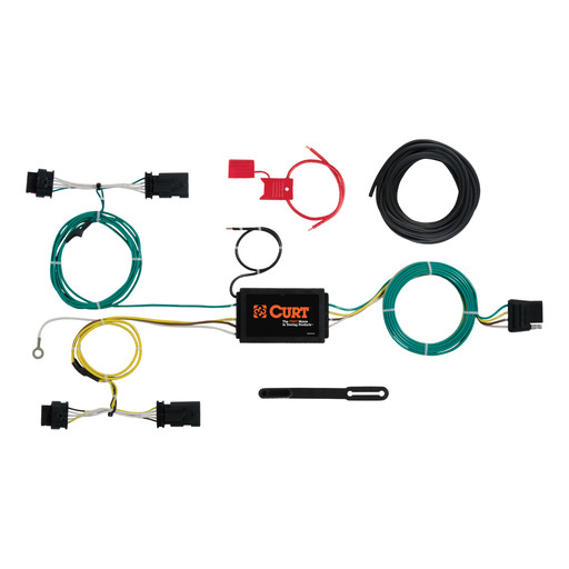 Custom Wiring Harness, 4-Way Flat Output, Select Jeep Renegade