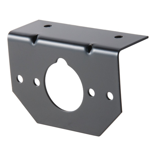 Curt Connector Mounting Bracket for 4-Way & 6-Way Round (Packaged) - 57208