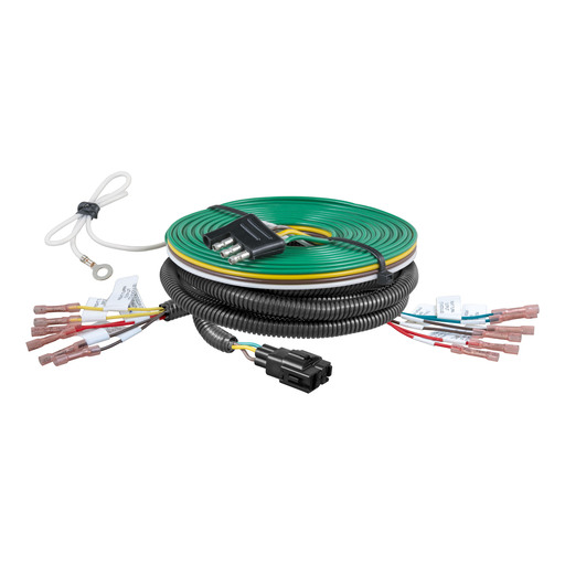 Curt Universal Splice-In Towed-Vehicle RV Wiring Harness for Dinghy Towing - 58979